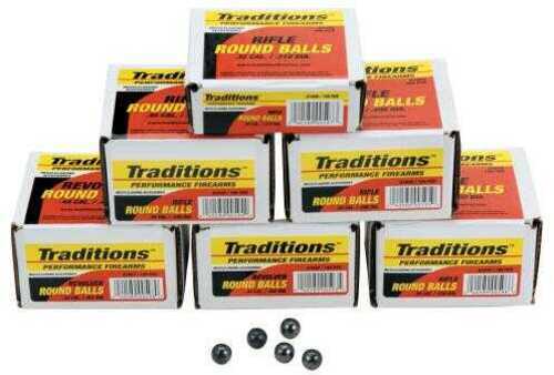 Traditions Revolver 44 Black Powder 140 Grain Round Balls, 100 Per Box Md: A1647